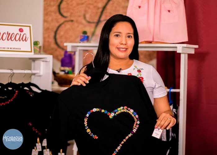 Lucrecia, un negocio muy talentoso en Nicaragua